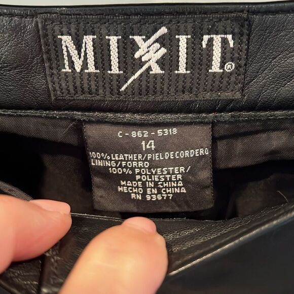 Mix It Black Women's Pants - Picture 2 of 6